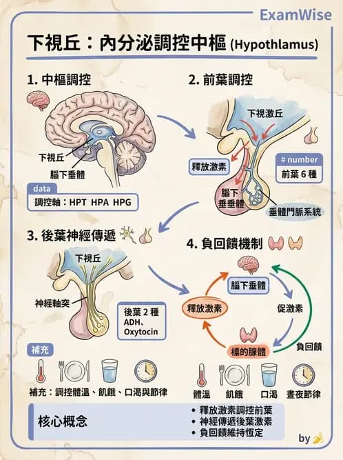 放射 - 內分泌系統 - AI 圖文解析預覽