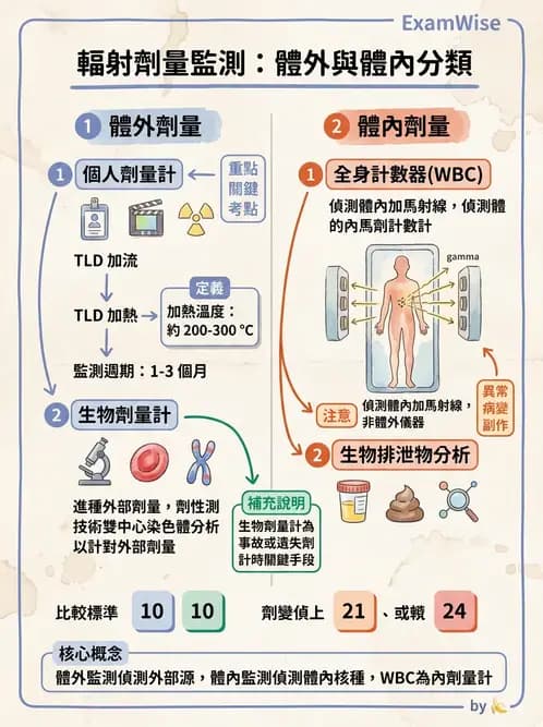 放射 - 體外劑量 - AI 圖文解析預覽