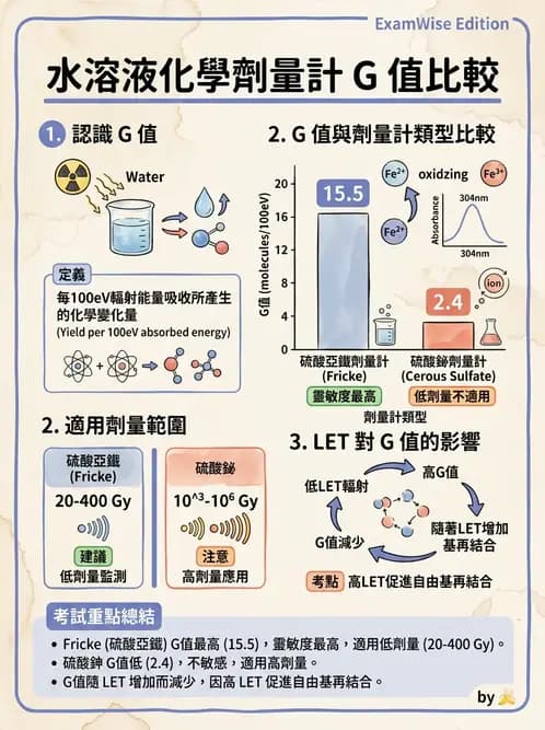 放射 - 劑量計 - AI 圖文解析預覽