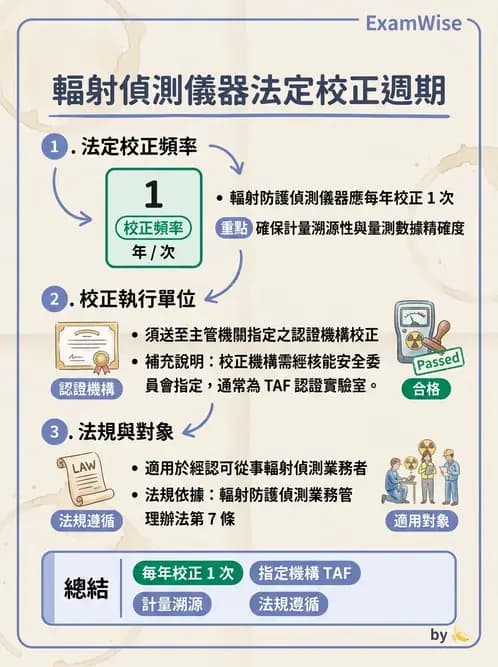 放射 - 輻射作業管理與設施許可 - AI 圖文解析預覽