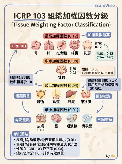 放射 - 輻射防護劑量量 - AI 圖文解析預覽