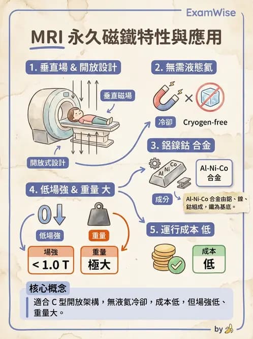 放射 - 主磁場、磁鐵類型與勻場 - AI 圖文解析預覽