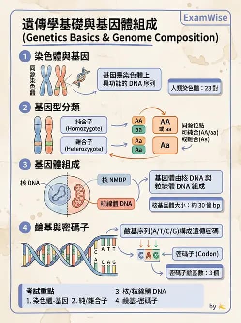 放射 - 輻射致癌與遺傳效應 - AI 圖文解析預覽