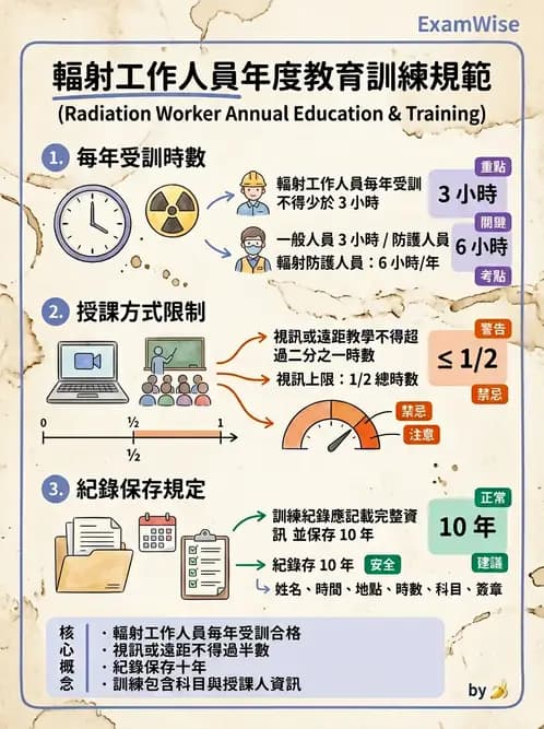 放射 - 放射治療輻射防護 - AI 圖文解析預覽