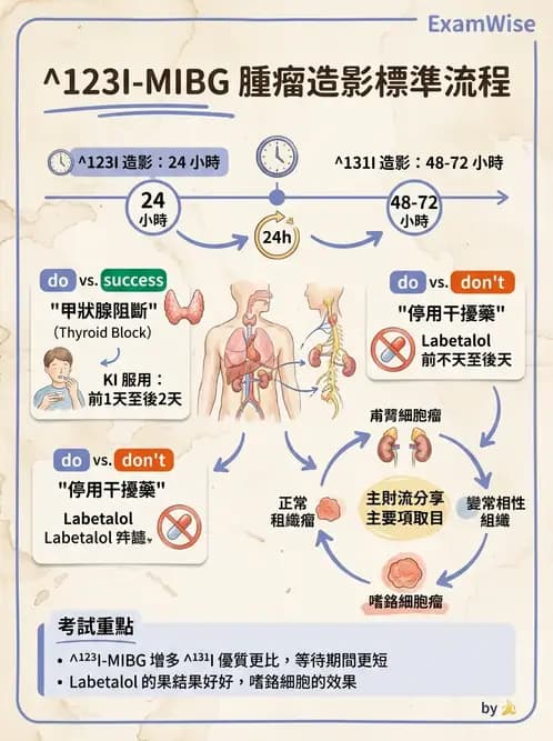 放射 - 腫瘤與內分泌造影SPECT藥物 - AI 圖文解析預覽