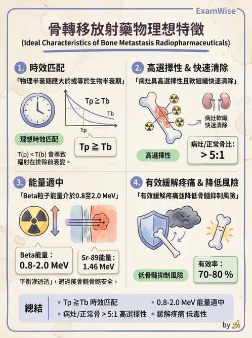 放射 - 治療用核醫藥物 - AI 圖文解析預覽
