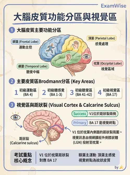 護理師 - 神經系統 - AI 圖文解析預覽