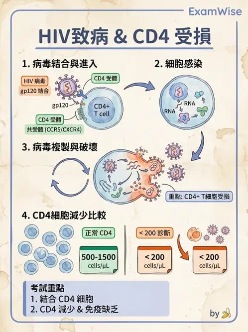 護理師 - 免疫疾病 - AI 圖文解析預覽
