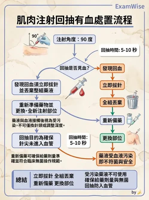 護理師 - 注射技術 - AI 圖文解析預覽