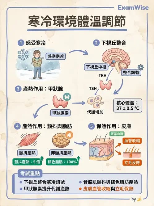護理師 - 體溫與呼吸評估 - AI 圖文解析預覽