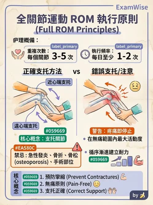 護理師 - 運動功能與傷口護理 - AI 圖文解析預覽