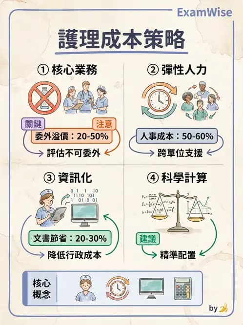 護理師 - 成本預算管理 - AI 圖文解析預覽