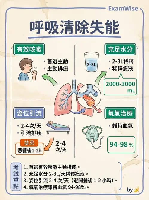 護理師 - 肺炎與呼吸道感染 - AI 圖文解析預覽