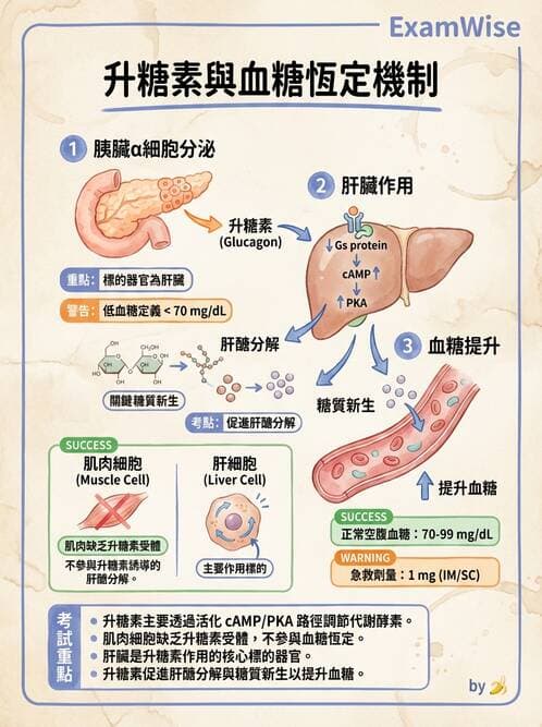 護理師 - 內分泌系統 - AI 圖文解析預覽