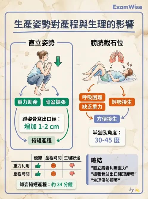 護理師 - 分娩過程與產科急症 - AI 圖文解析預覽