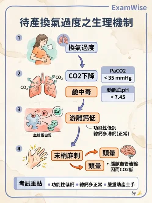 護理師 - 生產疼痛與麻醉技術 - AI 圖文解析預覽