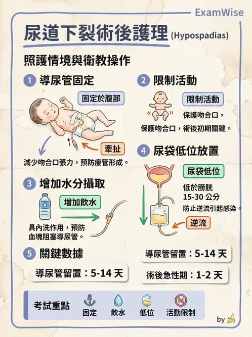 護理師 - 兒童泌尿系統疾病 - AI 圖文解析預覽