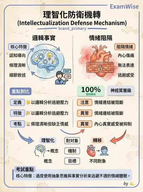 護理師 - 焦慮症與壓力相關障礙 - AI 圖文解析預覽