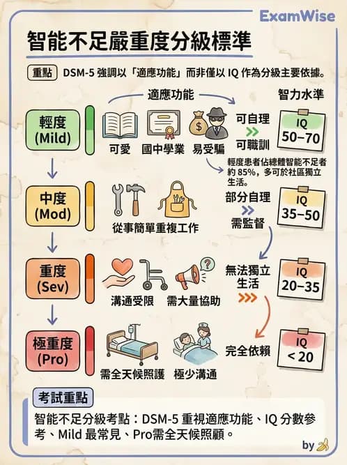 護理師 - 兒童青少年精神疾患 - AI 圖文解析預覽