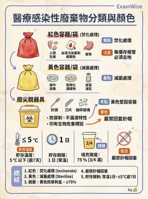 護理師 - 環境衛生與護理 - AI 圖文解析預覽