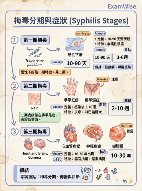 護理師 - 感染及環境疾病 - AI 圖文解析預覽