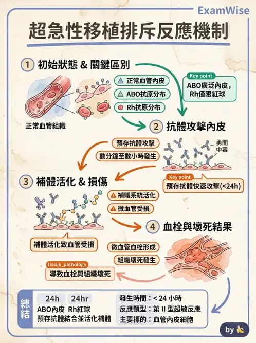 護理師 - 臨床免疫:免疫異常 - AI 圖文解析預覽