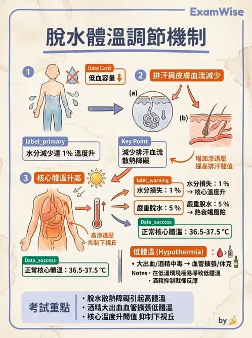 護理師 - 體溫與呼吸評估 - AI 圖文解析預覽