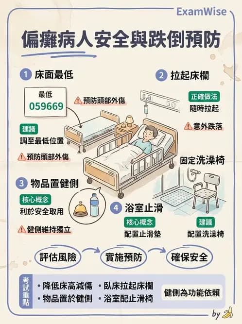 護理師 - 護理安全與環境管理 - AI 圖文解析預覽