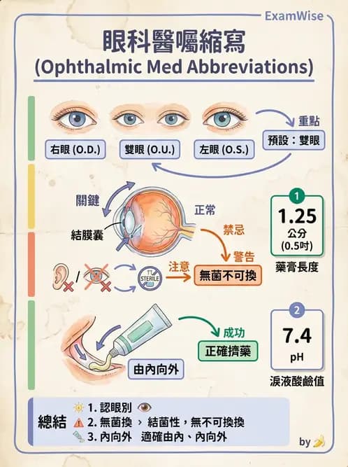 護理師 - 給藥原則與口服給藥 - AI 圖文解析預覽