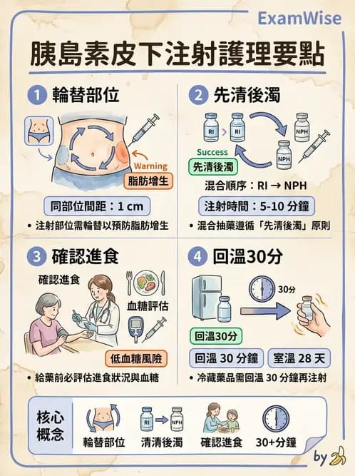 護理師 - 注射技術 - AI 圖文解析預覽