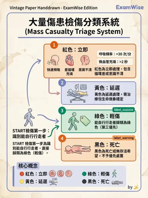 護理師 - CPR、AED與急救技術 - AI 圖文解析預覽