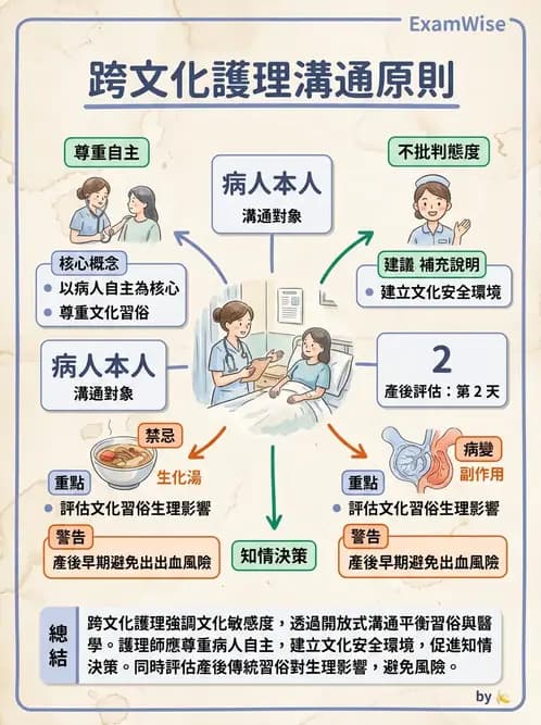 護理師 - 產後生理恢復與護理 - AI 圖文解析預覽