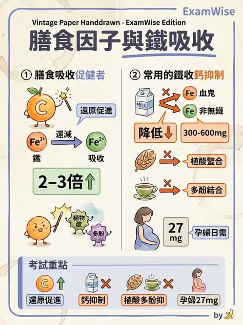 護理師 - 孕期營養心理與衛生政策 - AI 圖文解析預覽