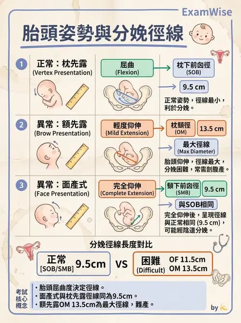 護理師 - 產程機轉與待產護理 - AI 圖文解析預覽