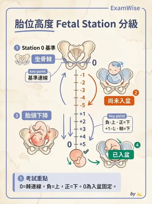 護理師 - 產程機轉與待產護理 - AI 圖文解析預覽