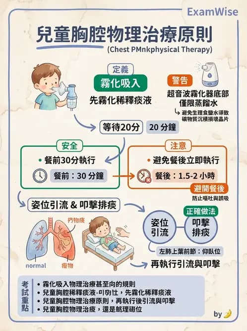 護理師 - 兒童呼吸系統疾病 - AI 圖文解析預覽