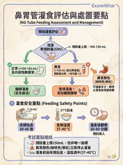 護理師 - 營養與管灌飲食 - AI 圖文解析預覽