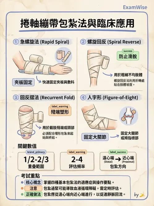 護理師 - 護理安全與環境管理 - AI 圖文解析預覽