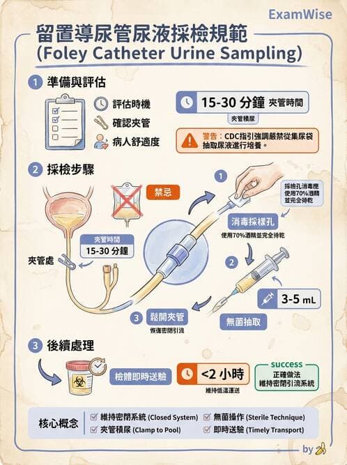 護理師 - 泌尿排泄與導尿護理 - AI 圖文解析預覽