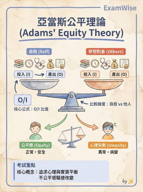 護理師 - 管理與激勵理論 - AI 圖文解析預覽