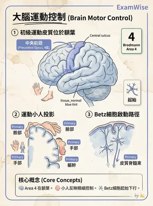 物治 - 中樞神經系統解剖 - AI 圖文解析預覽