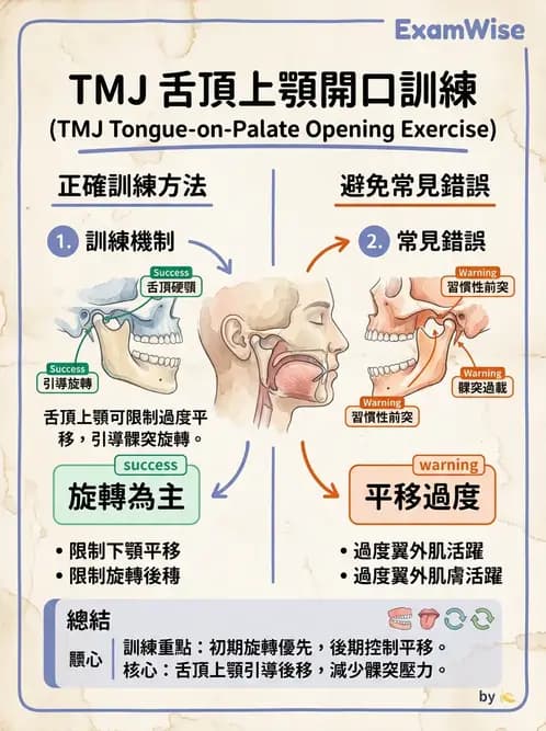物治 - 顳頷關節 - AI 圖文解析預覽