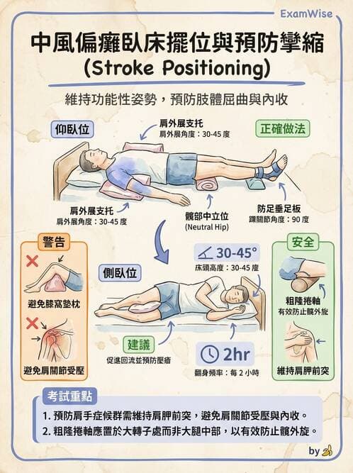 護理師 - 腦中風與腦血管疾病 - AI 圖文解析預覽