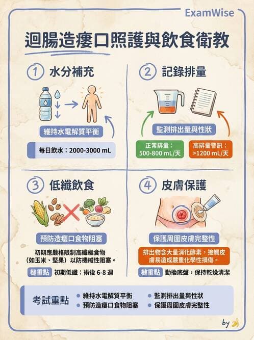 護理師 - 腸道疾病與手術護理 - AI 圖文解析預覽