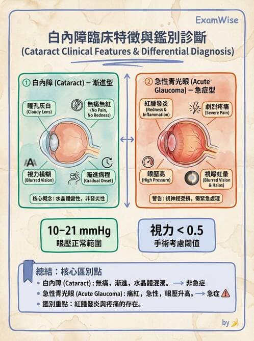 護理師 - 眼科疾病 - AI 圖文解析預覽