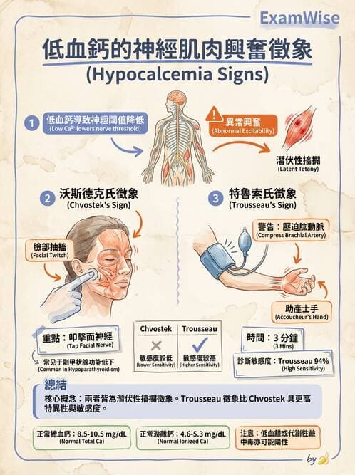 護理師 - 甲狀腺與副甲狀腺疾病 - AI 圖文解析預覽