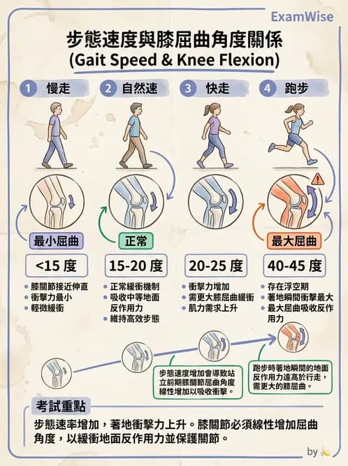 物治 - 步態週期與生物力學 - AI 圖文解析預覽
