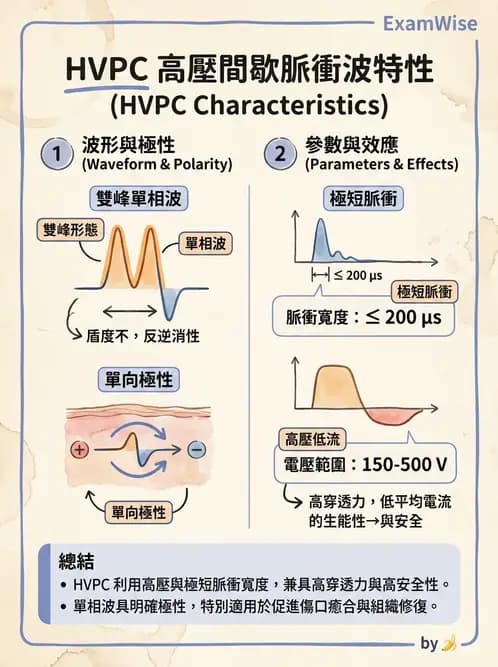 物治 - 高壓間歇直流電 - AI 圖文解析預覽