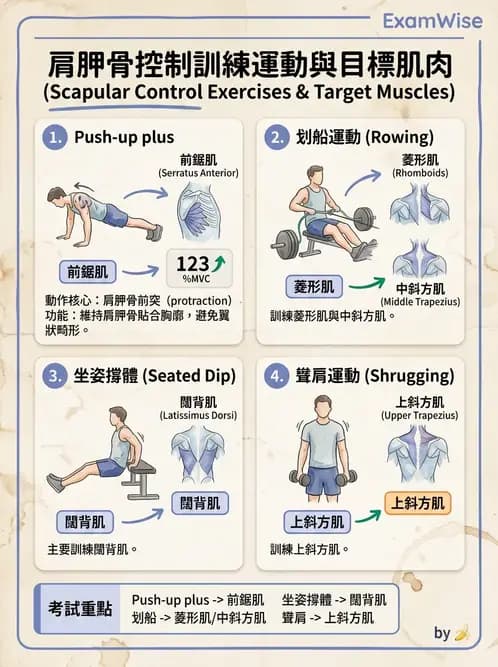 物治 - 肩胛生物力學與神經損傷 - AI 圖文解析預覽