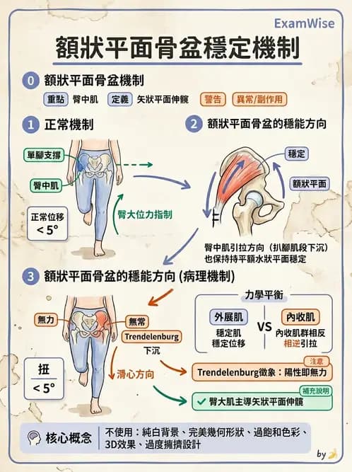 物治 - 軀幹與下肢肌肉解剖 - AI 圖文解析預覽
